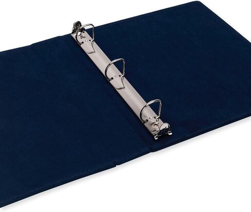 Vault X Premium Exo-Tec 3 Ring TCG Binder for 9 Pocket Trading Card Pages - 30+ Page Capacity Easy Open 3 D-Ring Clip Binder for TCG CCG Photo Cards (Slim, Blue) in Kuwait