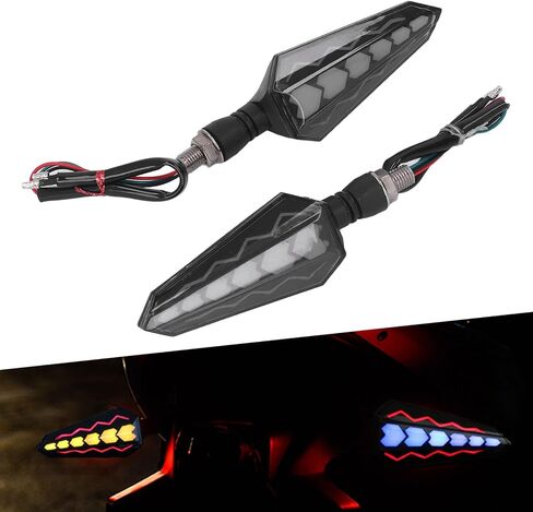 إشارة الانعطاف للدراجة النارية، زوج واحد من ضوء إشارة الانعطاف LED DC12V للدراجات النارية in Kuwait