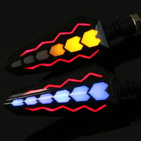 إشارة الانعطاف للدراجة النارية، زوج واحد من ضوء إشارة الانعطاف LED DC12V للدراجات النارية in Kuwait