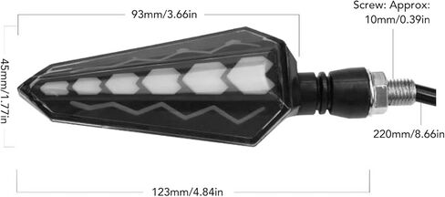 إشارة الانعطاف للدراجة النارية، زوج واحد من ضوء إشارة الانعطاف LED DC12V للدراجات النارية in Kuwait