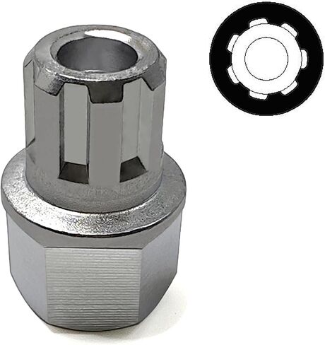 JEUCLEL 23PCS Wheel Locking Nut Key Kit Compatible with VW Volkswagen Audi VAG, Wheel Lock Nut Socket Adapter Set, Wheel Anti-Theft Lug Nut Removal Tool, Anti-Theft Screw Remover in Saudi Arabia