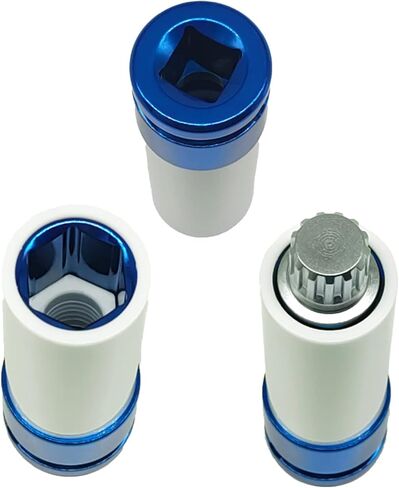 JEUCLEL 23PCS Wheel Locking Nut Key Kit Compatible with VW Volkswagen Audi VAG, Wheel Lock Nut Socket Adapter Set, Wheel Anti-Theft Lug Nut Removal Tool, Anti-Theft Screw Remover in Saudi Arabia