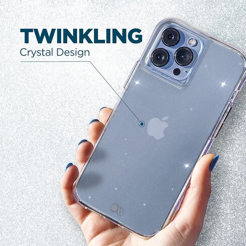 Case-Mate iPhone 13 Pro Max Case for Women [10ft Drop Protection] [Wireless Charging] Soap Bubble Phone Case for iPhone 13 Pro Max - Luxury Iridescent Swirl Effect Case - Shock Absorbing, Anti Scratch in Saudi Arabia