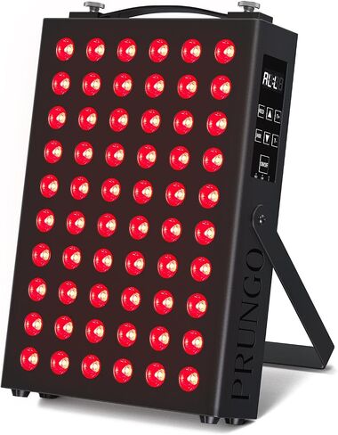 Red Light Therapy Device,RL-100, PrunGo 120W Red Light Therapy Device Panel with Adjustable Stand, 660nm 850nm Red Light Therapy (Blue) in Saudi Arabia