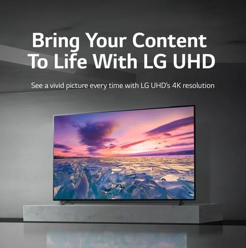 LG Smart TV 55-Inch Class 4K Ultra HD LED HDR10 Bluetooth WebOS α5 Gen5 AI Processor Game Optimizer Compatible with Alexa & Google Assistant 55UQ7070Z (Renewed) in Saudi Arabia