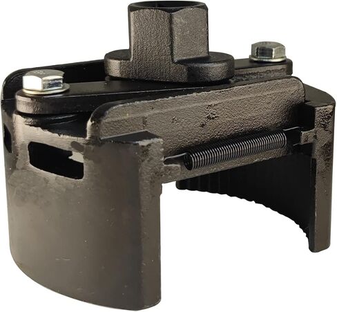 ZSSElec Adjustable Oil Filter Wrench Set Heavy Duty Oil Filter Removal Tool Kit Universal Oil Filter Cap Socket Set (80-105mm) in Saudi Arabia