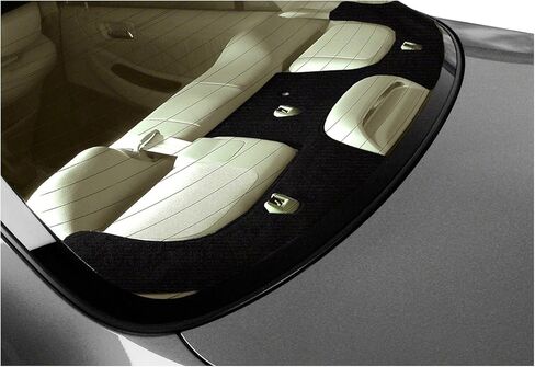 أغطية لوحة القيادة Coverking Custom Fit لنماذج مختارة من Oldsmobile Cutlass Ciera - قطيفة (أسود) in Kuwait