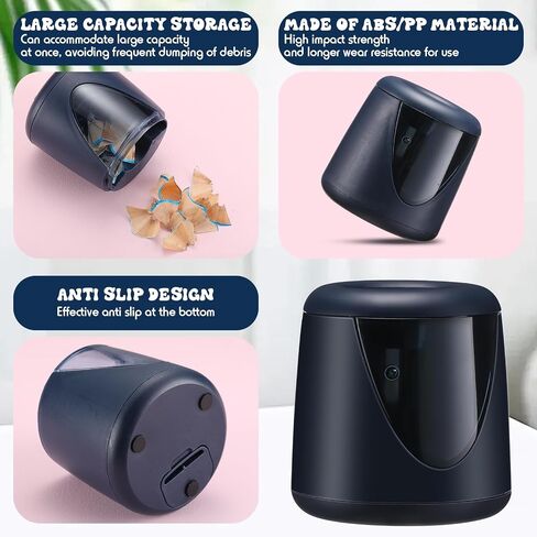 2 Pcs Electric Pencil Sharpeners Battery Powered Sharpener Cute Pencil Sharpener Battery Powered for Kids School Office Supplies in Saudi Arabia