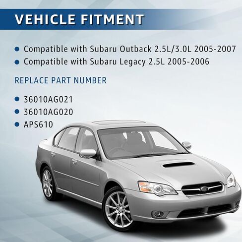 دواسة تسريع الغاز DanVard 36010AG021 مع مستشعر موضع متوافق مع 2005-2007 Subaru Outback، 2007-2006 استبدال ليجاسي 36010-AG021 36010AG020 in Kuwait