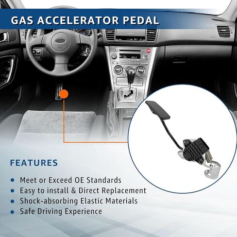دواسة تسريع الغاز DanVard 36010AG021 مع مستشعر موضع متوافق مع 2005-2007 Subaru Outback، 2007-2006 استبدال ليجاسي 36010-AG021 36010AG020 in Kuwait