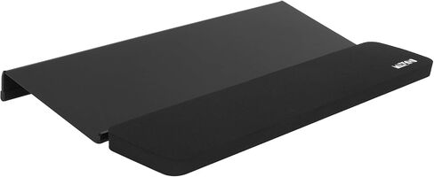 Acrylic Tilted Keyboard Riser Stand and Holder with Wrist Arm Rest Support Pad for Computer Desk Desktop, 16.9" Wide in Saudi Arabia
