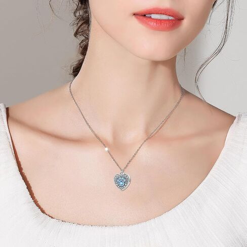 Sterling Silver Urn Necklace for Pets - Keep Your Beloved Dog or Cat Close with Memorial Cremation Jewelry Ashes Pendant Necklace Custom Available in Saudi Arabia