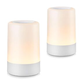 G Keni Nursery Night Light for Baby, Portable LED Touch Night Lamp for Kids and Adult, Breastfeeding, Sleep Aid, USB Rechargeable Nursing Lamp, Bedside Dimmable Warm Night Light, Soft Eye Caring in Kuwait