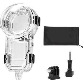 Invisible Dive Housing Case for Insta360 X5,Waterproof Up to 60m/196ft Invisible Underwater Photography Housing, X5 Protective Cover Shell with Bracket Accessories in Kuwait