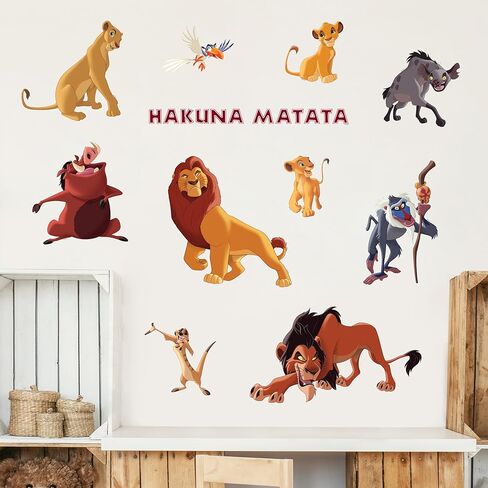 Disney Toy Story Wall Decals - Set of 12 Vinyl Stickers for Nursery Bedroom Bathroom - Peel and Stick Room Decorations in Kuwait