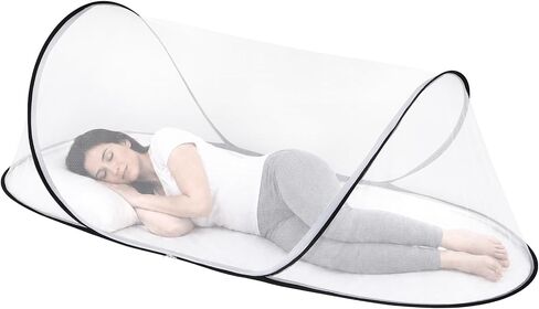 78.7 x 31.5 x 23.6 Inch Large Pop Up Mosquito Net, Mosquito Bug Net for Bed，Collapsible Portable Mosquito Tent, Suitable for Adult Bedroom, Outdoor Camping Use in Kuwait