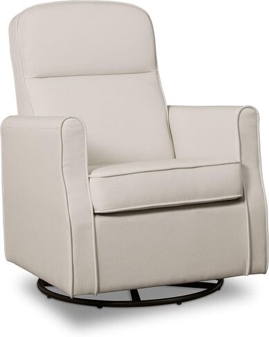 Delta Children Blair Slim Nursery Glider Swivel Rocker Chair, Charcoal in Kuwait