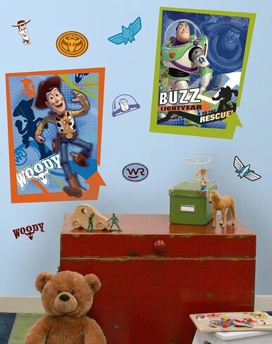 RoomMates RMK1428SCS Toy Story 3 Peel and Stick Wall Decals in Kuwait