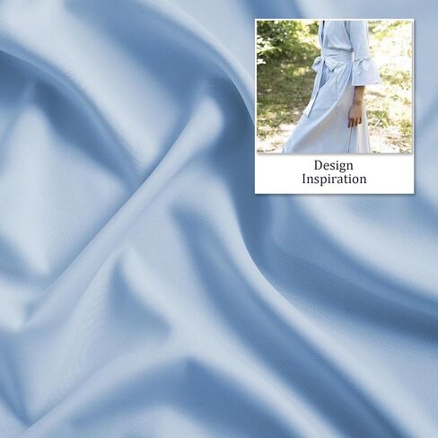 DUALIFE Light Sky Blue Curtains for Bedroom, 63 Inch Length, 2 Panels Sets - Thermal Insulated Room Darkening Curtain Draperies with Grommet for Nursery (42 x 63 Inch, 2 Panels) in Kuwait