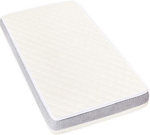 Graco Ultra 2-in-1 Premium Dual Sided Baby Crib & Toddler Mattress | GREENGUARD Gold, CertiPUR-US Certified Foam, Machine Washable Cover with Waterproof Surface, Fits Standard Crib & Toddler Bed in Kuwait