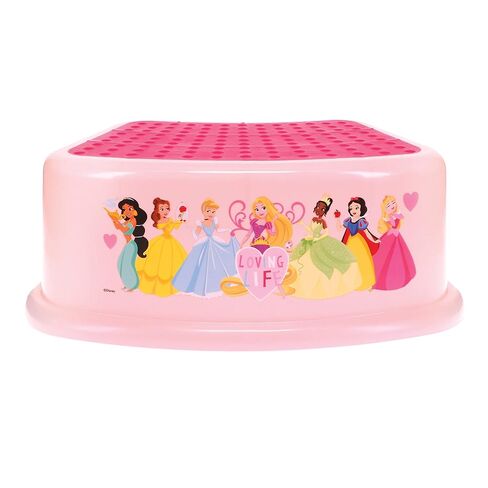 Disney Princess Loving Life Step Stool - Kids Step Stool, Potty Training, Non-Slip, Bathroom, Kitchen, Lightweight in Kuwait