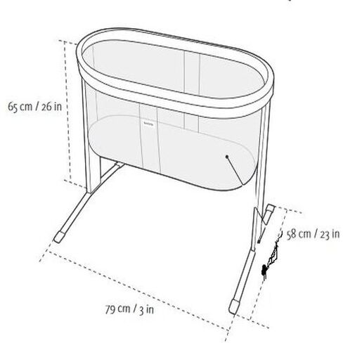 BabyBjörn Cradle - White, Baby Cradle in Kuwait