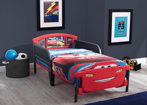 Delta Children 3D-Footboard Toddler Bed, Disney/Pixar Cars 3 in Kuwait