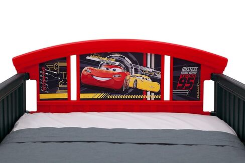 Delta Children 3D-Footboard Toddler Bed, Disney/Pixar Cars 3 in Kuwait
