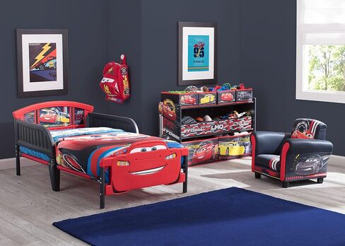 Delta Children 3D-Footboard Toddler Bed, Disney/Pixar Cars 3 in Kuwait