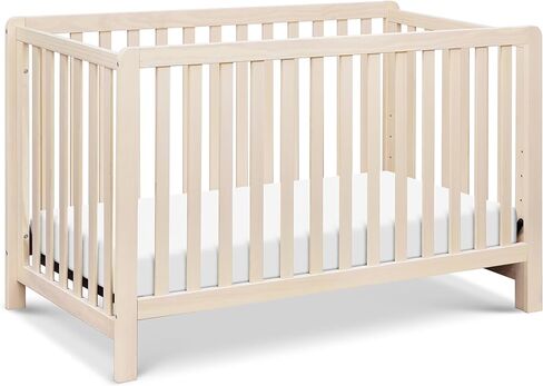 DaVinci Carter's Colby Low-Profile 4-in-1 Baby Crib, Washed Natural | GREENGUARD Gold Certified, Converts to Toddler Bed, Daybed & Full-Size Bed, 4 Adjustable Mattress Heights - Easy to Assemble in Kuwait