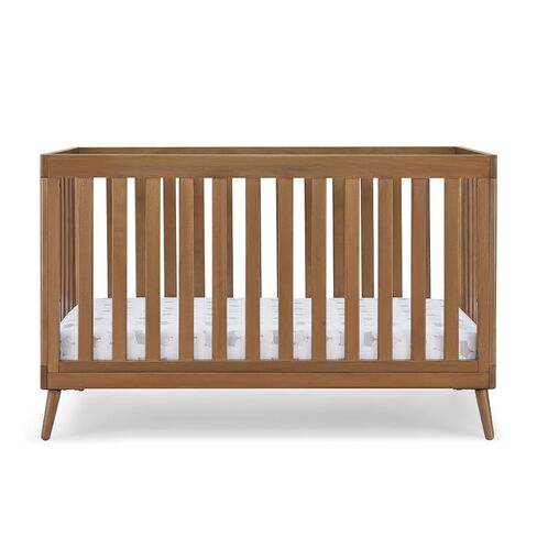 Delta Children Essex 4-in-1 Convertible Crib - Greenguard Gold Certified, Chestnut in Kuwait