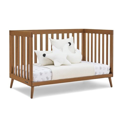 Delta Children Essex 4-in-1 Convertible Crib - Greenguard Gold Certified, Chestnut in Kuwait