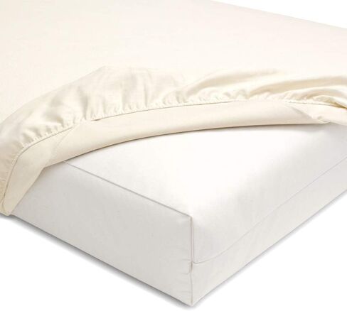 Naturepedic Organic Waterproof Crib Mattress Pad, Skin Friendly, Breathable & Absorbent Crib Mattress Protector - Removable Protector Pad for Baby and Toddler Beds - Fitted for Standard Baby Crib Size in Kuwait
