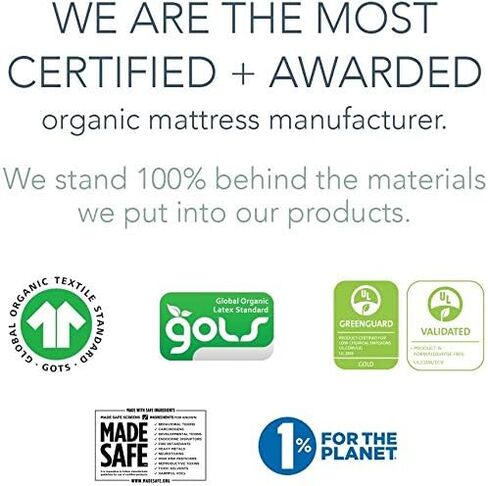 Naturepedic Organic Waterproof Crib Mattress Pad, Skin Friendly, Breathable & Absorbent Crib Mattress Protector - Removable Protector Pad for Baby and Toddler Beds - Fitted for Standard Baby Crib Size in Kuwait