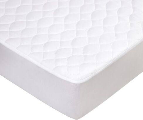 American Baby Company Waterproof Fitted Crib Mattress Protector 52" x 28" | Quilted, Noiseless, Ultra-Soft & Breathable Crib & Toddler Mattress Pad Cover in Kuwait