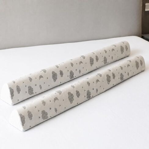 ComfyBumpy Bed Bumper for Toddlers 52" x 5" – Foam Rail Guard with Non-Slip Stability | Safer & More Secure Convex Design | Fits Twin, Full, Queen & King Mattresses in Kuwait