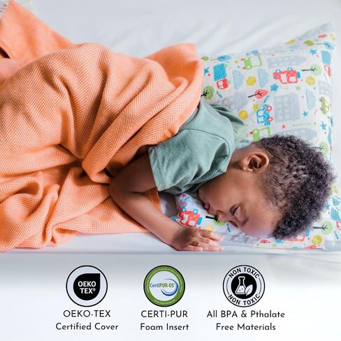 Toddler Bed Bumper Guard – Soft Foam Safety Bed Rail for Toddlers with Non-Slip Cover – Child Sleep Barrier for Twin, Full, Queen & King Mattress – Washable Kids Protection for Home or RV (2 Pack) in Kuwait