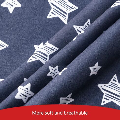 Pack and Play Sheets Boys, Mini Crib Sheets, Stretchy Playard Fitted Sheet | Compatible with Graco Pack n Play, Soft and Breathable Material, Navy in Kuwait