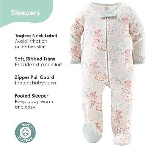 The Peanutshell Baby Layette Gift Set for Girls - 30 Piece New Born Girl Gift Set, Baby Clothes, 0-9 Months - Floral Elephant in Kuwait