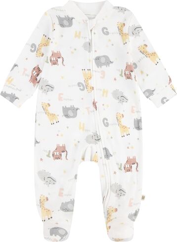 HUGGIES Baby Baby Printed Footed Coverall in Kuwait