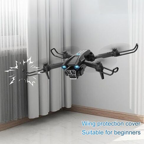 Drone with Camera 1080P HD, Mini Drone for Beginners Kids Adults, RC Quadcopter with 2 Batteries, Carrying Case, Stable Hover, Trajectory Flight, Gravity Control, One Key Take Off/Land, Green in Kuwait