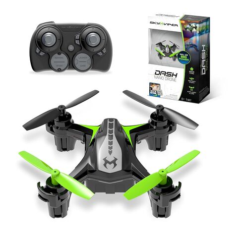 Sky Viper Dash Nano Performance RC Drone, Fast Safe Indoor Flying, Rechargeable Battery in Kuwait