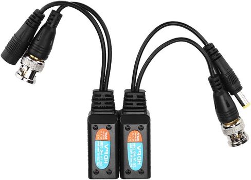aqxreight 8MP CVI AHD TVI CVBS Video Power Balun Transceive Twisted Pair Transmitter 12‑48V Input and Range 48V Video BalunBalun TransceiverBalun Pair TransmitterVideo Power BalunVideo in Kuwait