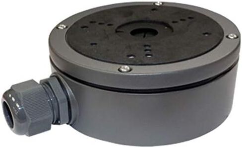 CBS DS-1280ZJ-S Junction Box for hik-Compatible Dome Camera Compatible with: AIPC524-SL, DS-2CD2646G1-IZ(S), DS-2CD2623G1-IZ(S), DS-2CD2663G1-IZ(S), DS-2CD2T46G1-4I/SL (Black) in Kuwait