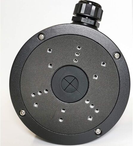 CBS DS-1280ZJ-S Junction Box for hik-Compatible Dome Camera Compatible with: AIPC524-SL, DS-2CD2646G1-IZ(S), DS-2CD2623G1-IZ(S), DS-2CD2663G1-IZ(S), DS-2CD2T46G1-4I/SL (Black) in Kuwait