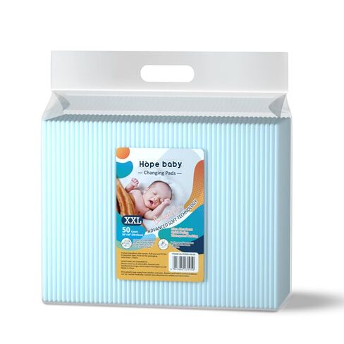JUS COOL Baby Disposable Changing Pads, 13"x 18"(200+1 Count) Underpads Portable Diaper Changing Pads, Soft Bed Pads Ultra Absorbent and Waterproof in Saudi Arabia