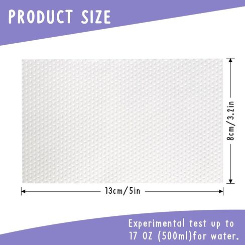 50 Packs Super Absorbent Urine Pads Portable Child Used with Travel Potty Bags Disposable Liners for Toddlers, Toilet Seat for Kids Pee Training, White, XSD-DM-025 in Kuwait