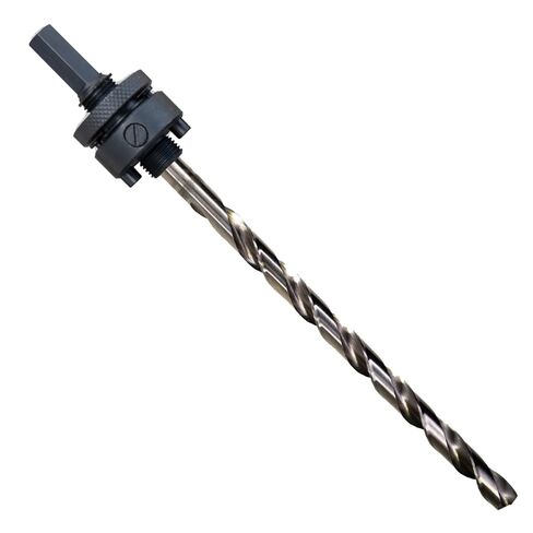Spyder 10-inch Arbor and Pilot Drill Bit Replacement for Deep Cut Hole Saws, HSS for Use on Wood, Fiberglass, PVC, and More in Kuwait
