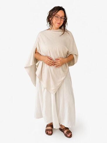 The 'Cove' Nursing Cover by Wild & Tender™ | Soft to skin, breathable, full coverage in Kuwait