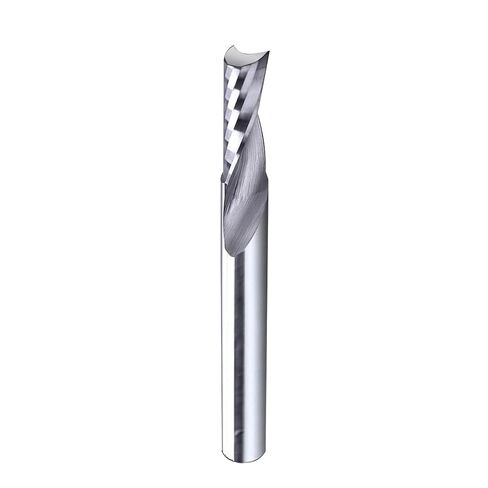 2PCS BRO03B Solid Carbide O Single Flute UpCut Plastic Cutting Spiral Bit CNC Router Bit End Mill NACO Coated with 1/16 inch Cutting Diameter 1/4 Inch Shank in Saudi Arabia